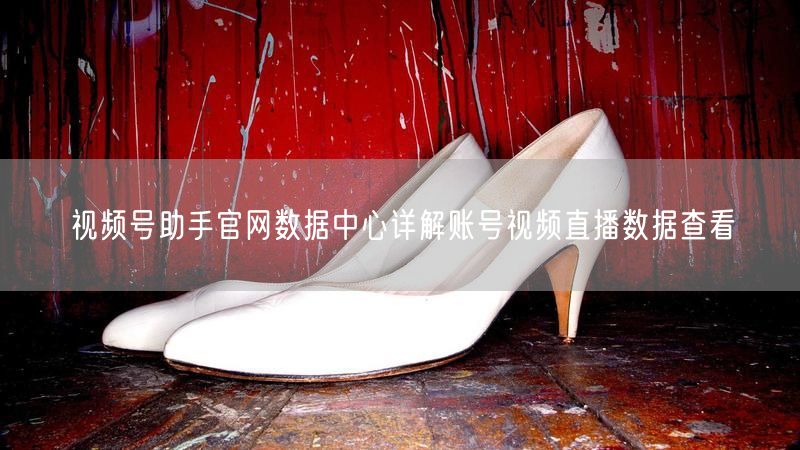 视频号助手官网数据中心详解账号视频直播数据查看