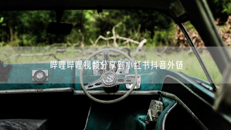 哔哩哔哩视频分享到小红书抖音外链